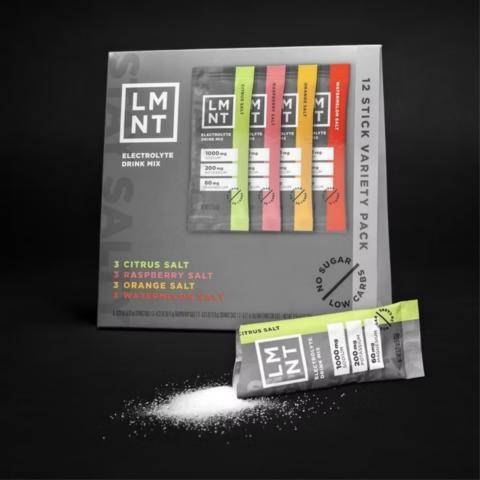 LMNT zero sugar electrolytes